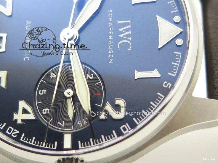 MIROTIME 0123 Refined Big Pilot IW500908 ZF 1:1 Best Edition Le Petit Prince On Brown Leather Strap A521111 V 7247